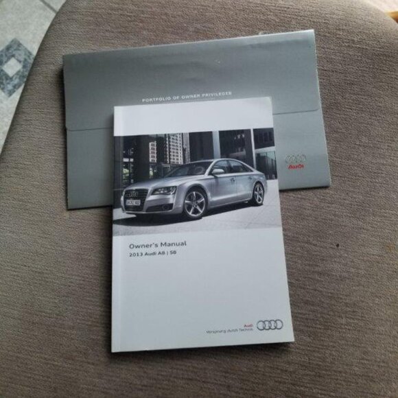 2013 Audi A8/S8 Owners Manual - Picture 2 of 2